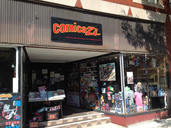 Eisner-winner Comicazi – Dan Gearino